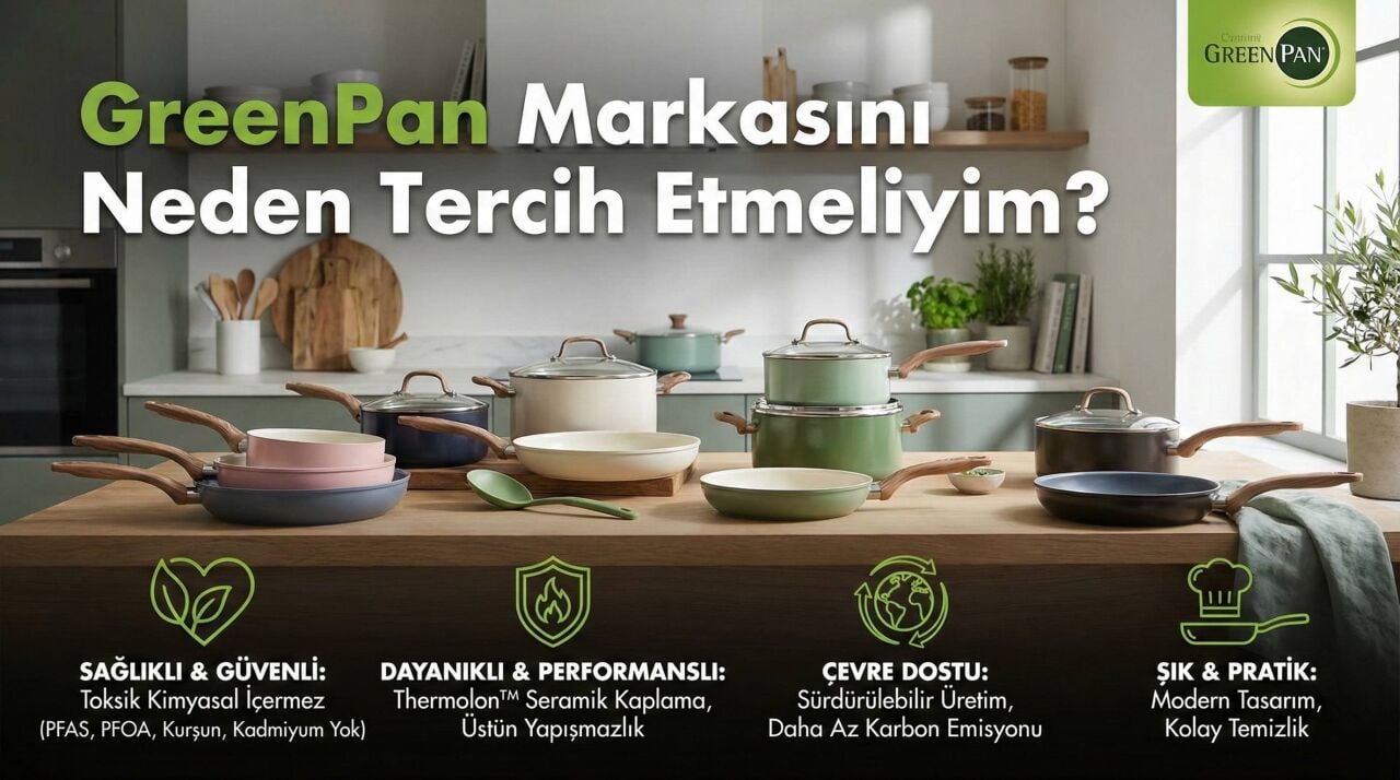 GreenPan Markasını Neden Tercih Etmeliyim?