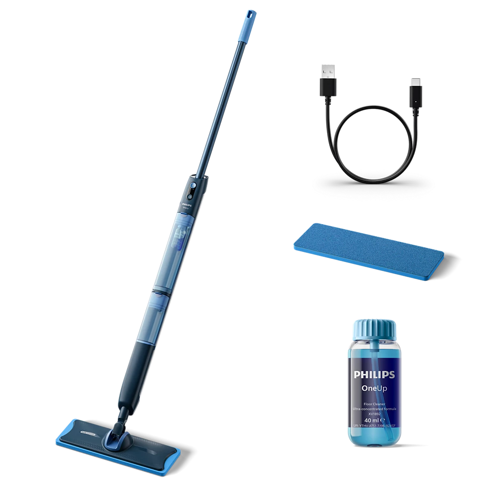 Philips XV5113/01 OneUp 5000 Serisi Elektrikli Mop