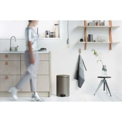 Brabantia BRA 114045 NewIcon Platinum Pedallı Çöp Kutusu 20L