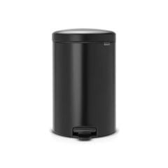 Brabantia BRA 114106 NewIcon Matt Black Pedallı Çöp Kutusu 20L