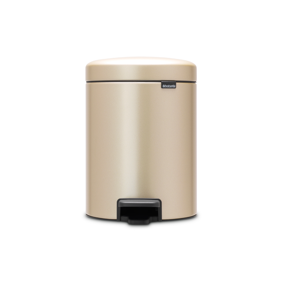 Brabantia BRA 304422 NewIcon Champagne Pedallı Çöp Kutusu 5L