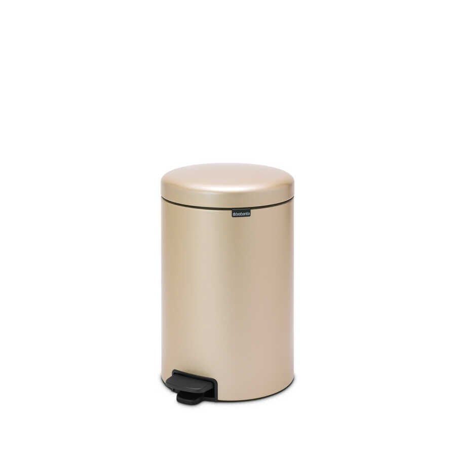 Brabantia BRA 304460 NewIcon Champagne Pedallı Çöp Kutusu 20L