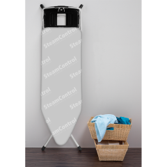 Brabantia BRA 220944 Katlanır Buhar Kazanı Standlı Ütü Masası Aqua Bowl 124x45 cm