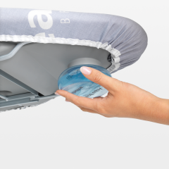 Brabantia BRA 220944 Katlanır Buhar Kazanı Standlı Ütü Masası Aqua Bowl 124x45 cm