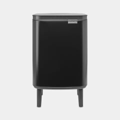 Brabantia BRA 227141 BO HI Mat Siyah Ayaklı Çöp Kutusu 7L
