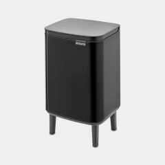 Brabantia BRA 227141 BO HI Mat Siyah Ayaklı Çöp Kutusu 7L