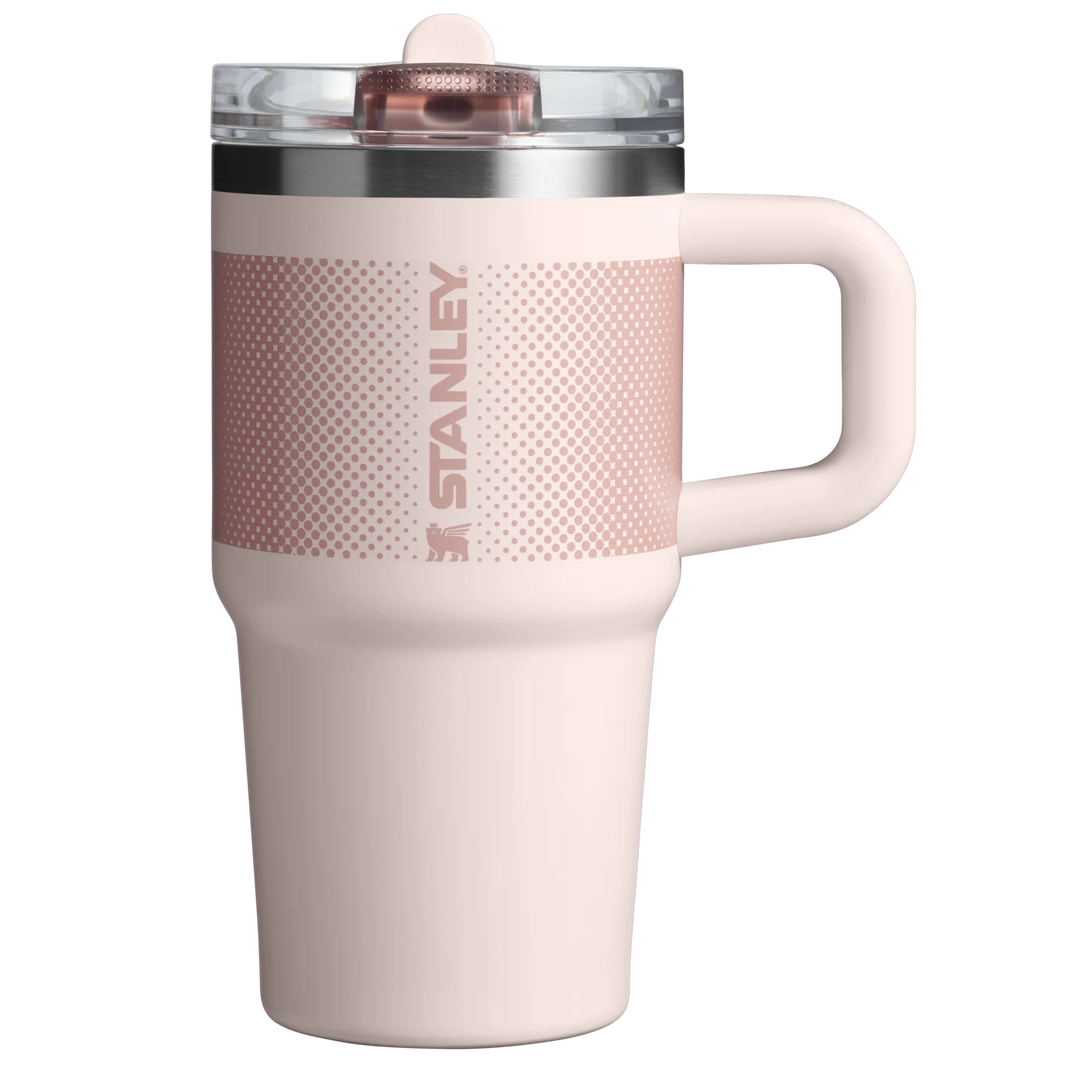 Stanley The Quencher ProTour Flip Straw Tumbler Pipetli Termos | 0,6L | Açık Pembe
