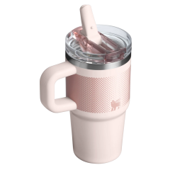 Stanley The Quencher ProTour Flip Straw Tumbler Pipetli Termos | 0,6L | Açık Pembe