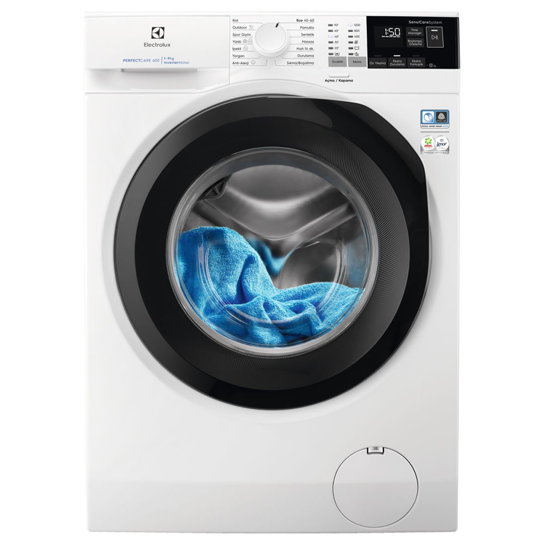 Electrolux EW6FN429BT 9 kg 1200 Devir Çamaşır Makinesi
