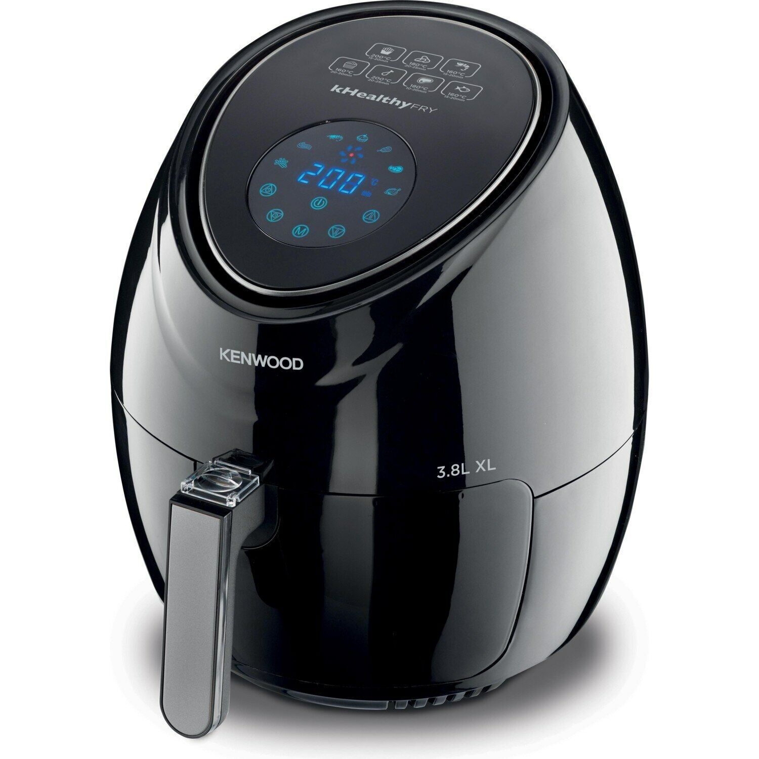 Kenwood HFP30.000BK Air Fryer XL Fritöz