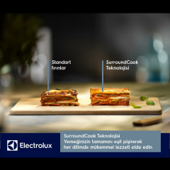Electrolux EOF5C50BV Beyaz Ankastre Fırın