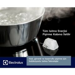 Electrolux LIT30230C Domino İndüksiyonlu Siyah Vitro Seramik Elektrikli Ocak