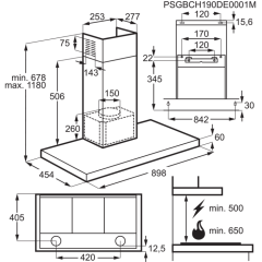 Electrolux LFT769X 90 cm Davlumbaz
