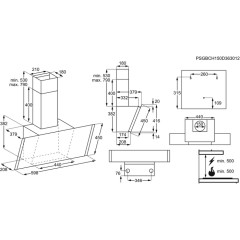 Electrolux EFV60656OW 60 cm Duvar Tipi Davlumbaz