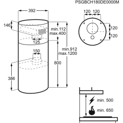 Electrolux LFI514X 40 cm Ada Davlumbaz
