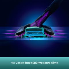 Philips XC8349/01 Aqua Plus Kablosuz Elektrikli Süpürge