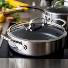GreenPan CC003820-001 Premiere Thermolon Çelik Pilav Tenceresi Ø26 CM 3,8 LT