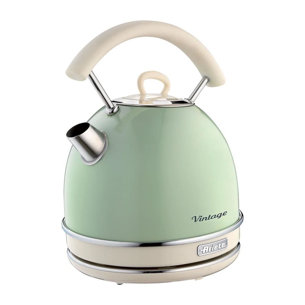 Ariete 2877/04  Vintage Dom Çelik Kettle - Yeşil | 2000W | 1.7 Lt.