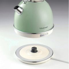 Ariete 2877/04  Vintage Dom Çelik Kettle - Yeşil | 2000W | 1.7 Lt.