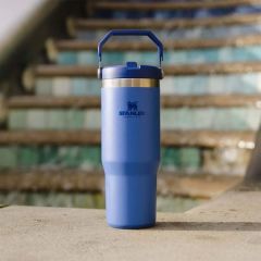Stanley The IceFlow™ Flip Straw Tumbler 0.89 LT Pipetli Termos | İris