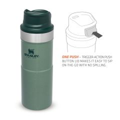 Stanley The Trigger-Action Travel Mug 0.35 L | Yeşil