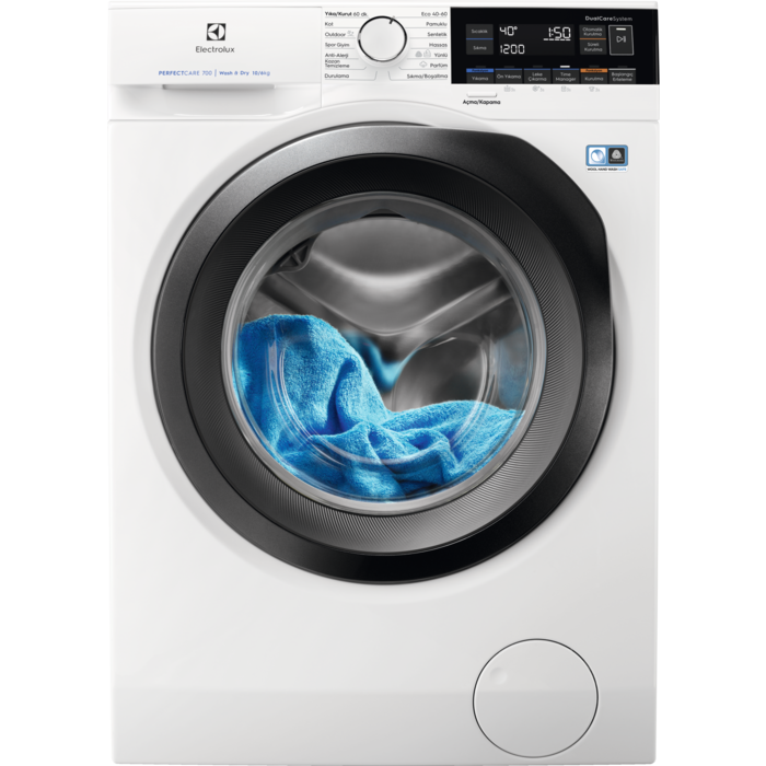 Electrolux EW7WP361ST Solo Kurutmalı Çamaşır Makinesi 10/6 kg 1600 dev./dk.