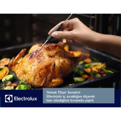 Electrolux EOB8S39WZ SteamBoost Steamify® Wi-Fi Buharlı Pirolitik Ankastre Fırın