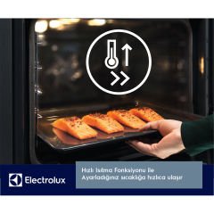 Electrolux EOB8S39WZ SteamBoost Steamify® Wi-Fi Buharlı Pirolitik Ankastre Fırın