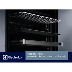 Electrolux EOB8S39WZ SteamBoost Steamify® Wi-Fi Buharlı Pirolitik Ankastre Fırın