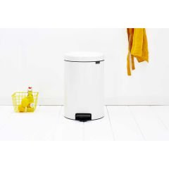 Brabantia BRA 111846 Newicon White Pedallı Çöp Kutusu 20L