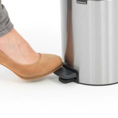 Brabantia BRA 112102 FPP Matt Steel Pedallı Çöp Kutusu 5L