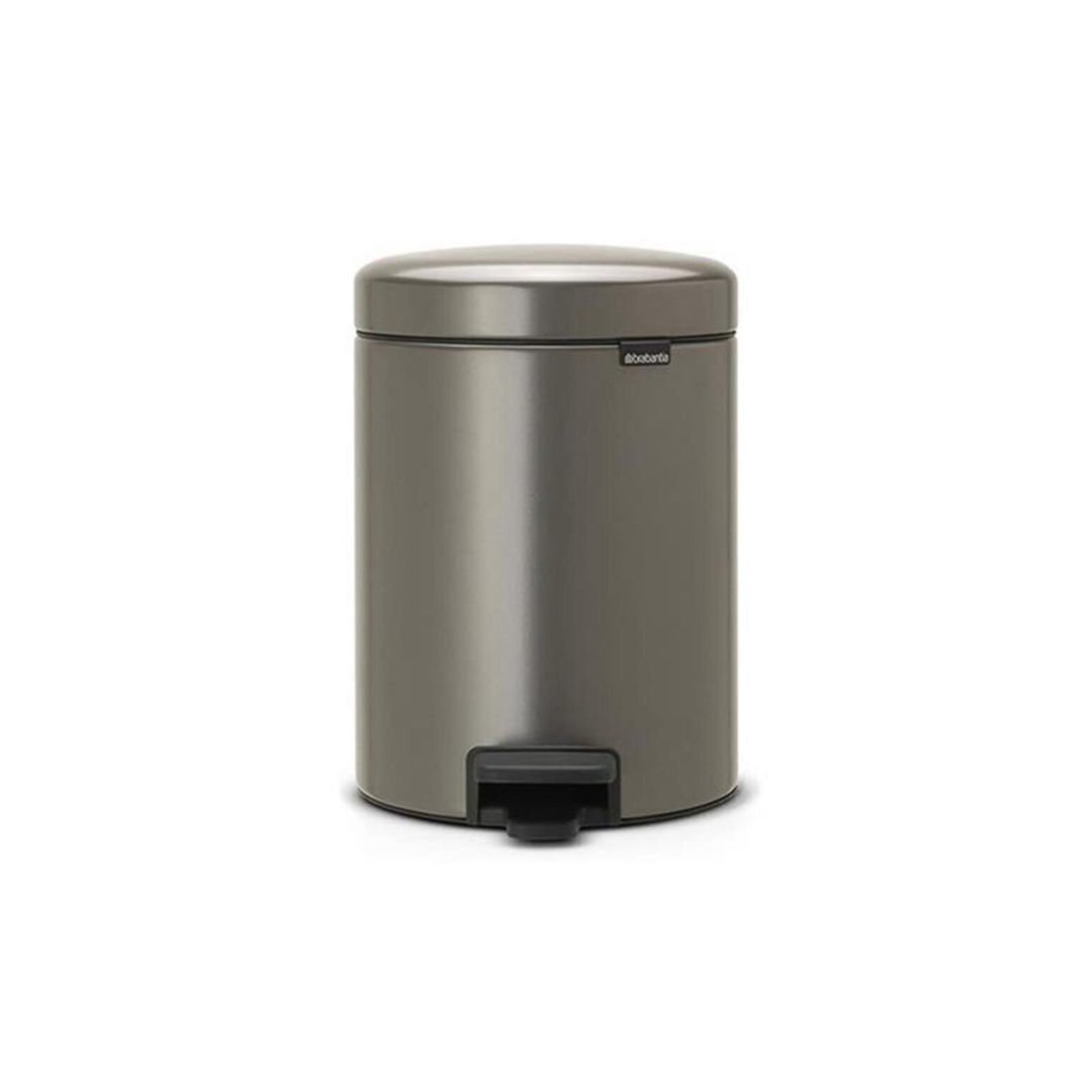 Brabantia BRA 112683 Platin Pedallı Çöp Kutusu 5L
