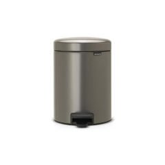 Brabantia BRA 112683 Platin Pedallı Çöp Kutusu 5L
