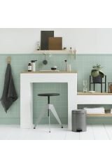 Brabantia BRA 112683 Platin Pedallı Çöp Kutusu 5L