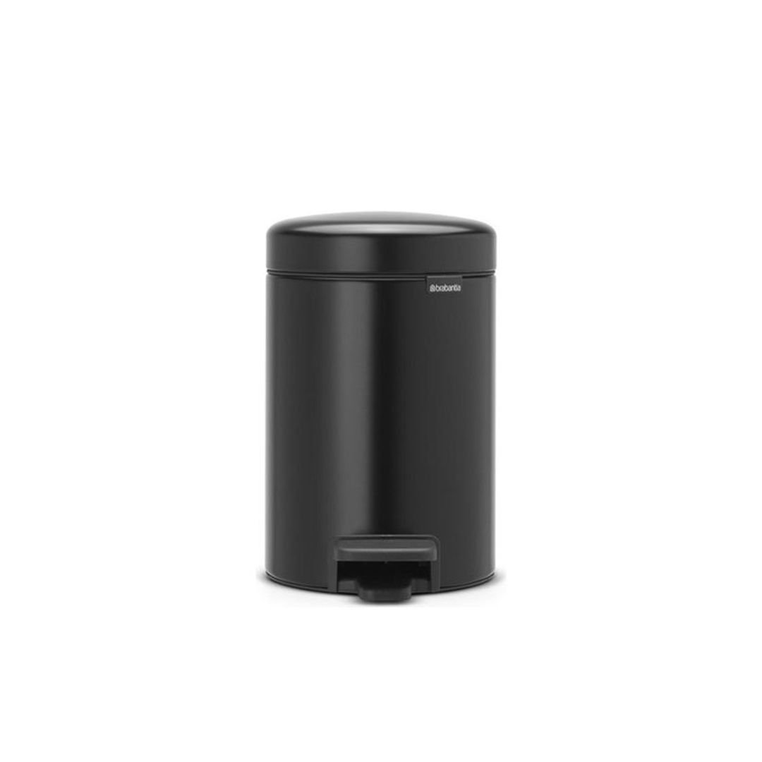 Brabantia BRA 113321 Newicon Mat Siyah Çöp Kutusu 3L