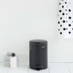 Brabantia BRA 113321 Newicon Mat Siyah Çöp Kutusu 3L