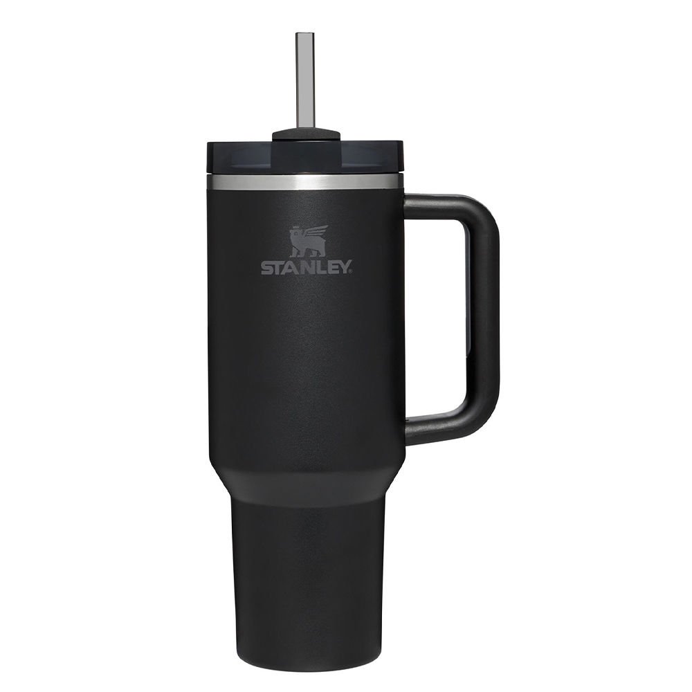 Stanley Quencher Pipetli Termos Bardak 1.18 Lt - Siyah