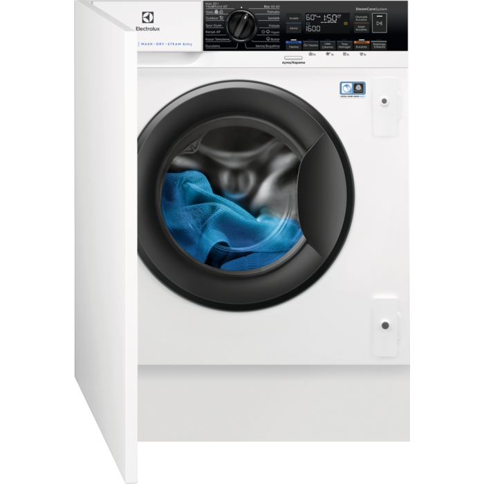 Electrolux EW7W368STI Ankastre Kurutmalı Çamaşır Makinesi 1600 Devir 8/4 kg