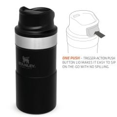 Stanley Klasik Trigger-Action Termos Bardak 0.25 Siyah