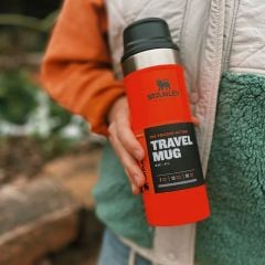 Stanley Klasik Trigger-Action Termos Bardak 0.47 LT | Turuncu