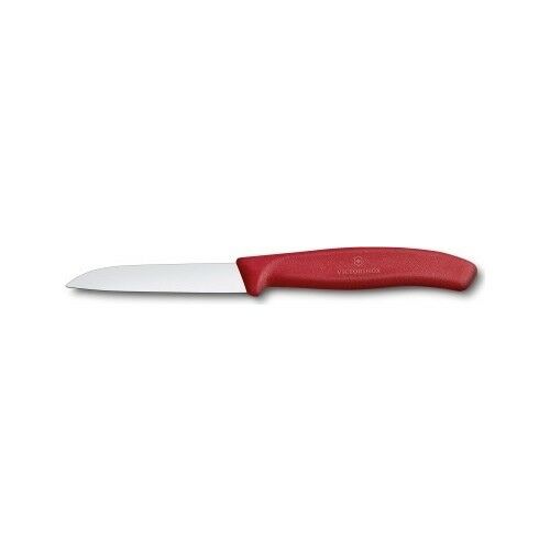 Victorinox VT 6.7401 Düz Ağızlı Soyma Bıçağı 8 cm Kırmızı