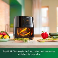 Philips HD9255/60 Rapid Air 5000 Serisi Airfryer - Uzaktan Bağlantılı