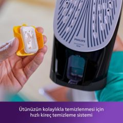 DST7511/80 7500 Serisi Siyah 3200 W Buharlı Ütü