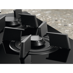 Electrolux KGG953753K Ankastre Gazlı Cam Seramik Ocak 90 cm