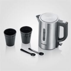 Severin WK 3647 Seyahat Kettle 0,5 L Paslanmaz Çelik