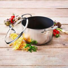 GreenPan CC001518-001 Premiere Derin Tencere Ø18 CM