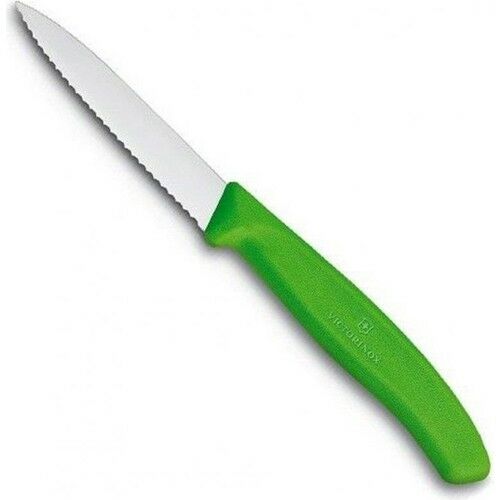 Victorinox 6.7636.L114 8cm Tırtıklı Soyma Bıçağı - VT 6.7636.L114