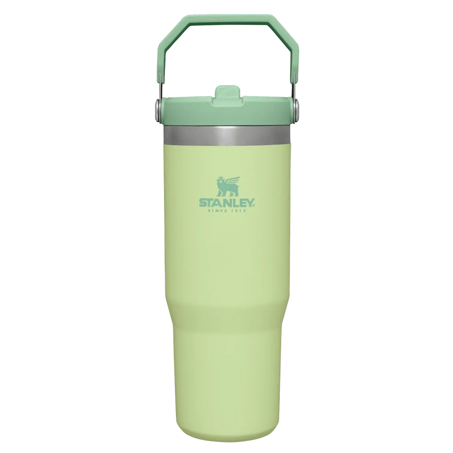 Stanley IceFlow™ Flip Straw Tumbler Pipetli Termos | 0.89L | Açık Yeşil