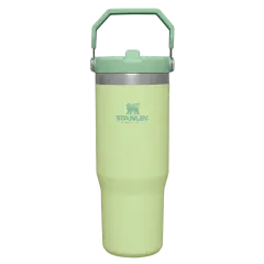 Stanley IceFlow™ Flip Straw Tumbler Pipetli Termos | 0.89L | Açık Yeşil