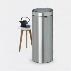 Brabantia Çöp Kutusu 30 LT Dokunmatik Mat Çelik Parmak İzi Korumalı New